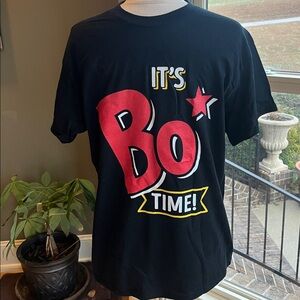 It’s Bo Time Bojangles Black Short Sleeve T Shirt Mens Medium New